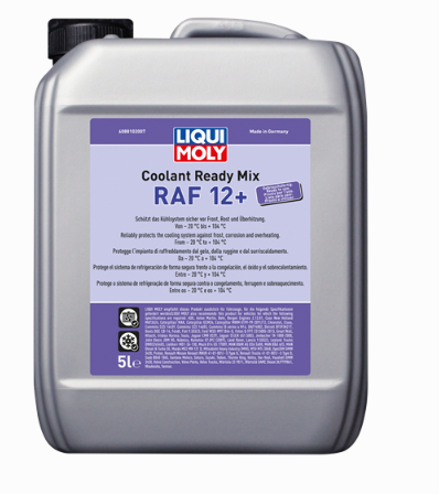 LIQUI MOLY Radyatör Antifrizi RAF 12+ (G12+) Kırmızı 5 LİTRE 8810